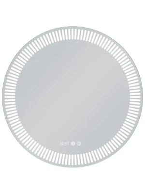 LED spogulis ar apsildes funkciju STELLARA, Ø 80 cm, 2700-6500K, 26W, 2904Lm, IP44